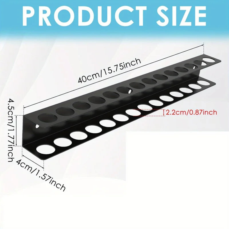 Wall-mounted anti-rust tool storage board for screwdrivers and pliers
