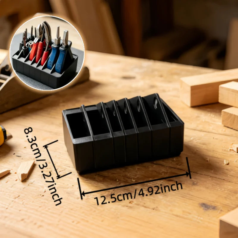 Multi-slot pliers organizer