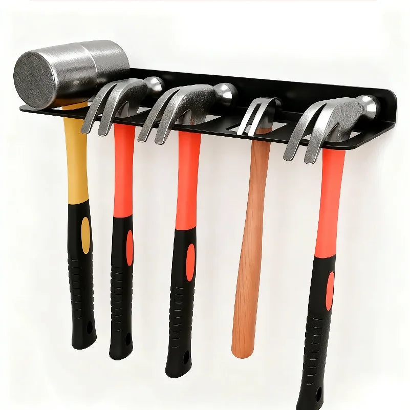 Wall-Mounted hammer rack