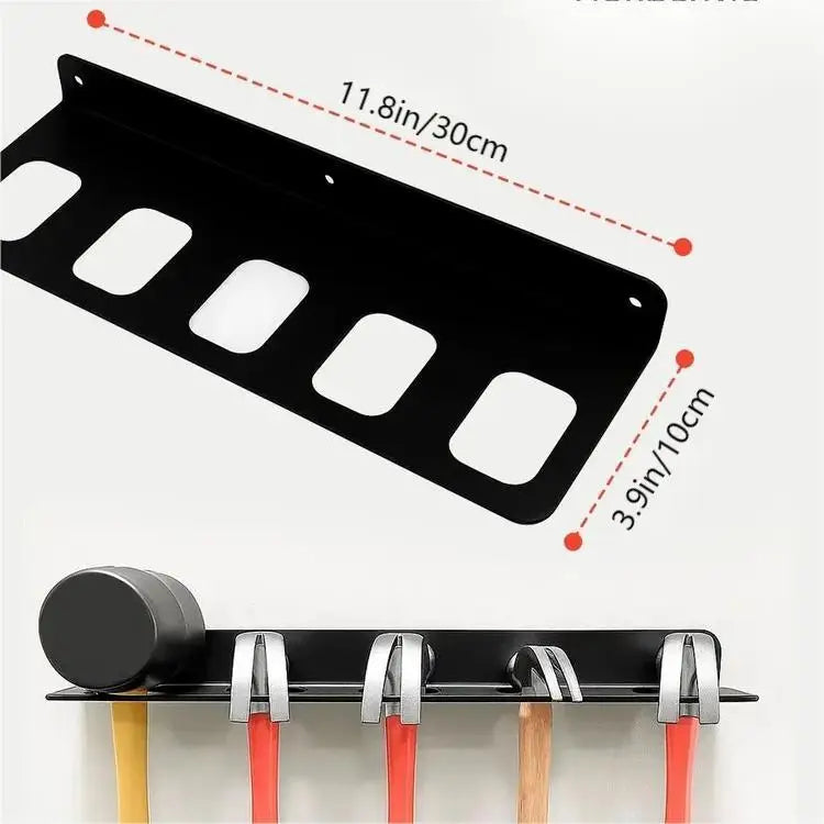 Wall-Mounted hammer rack
