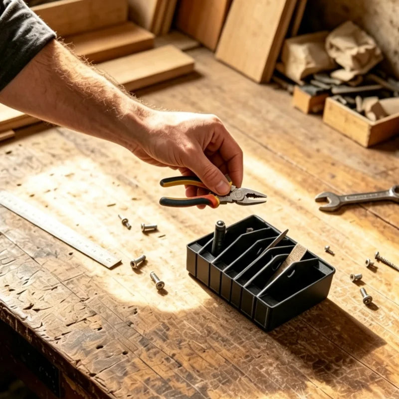 Multi-slot pliers organizer