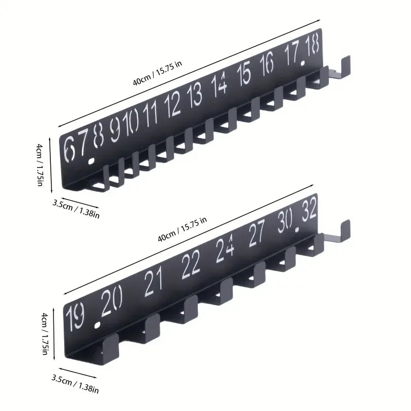Heavy-Duty Magnetic Tool spanner Rack