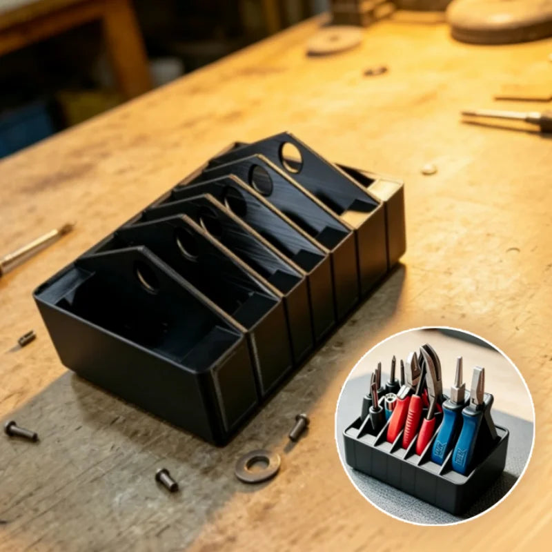Multi-slot pliers organizer