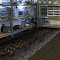 3D Honeycomb Motorcycle Mat,